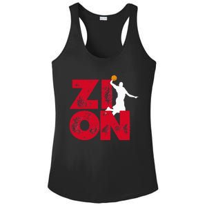 Zion Pelicans Basketball Ladies PosiCharge Competitor Racerback Tank