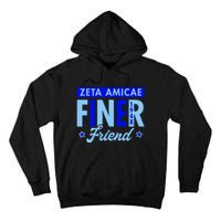 Zeta P.H.I. B.E.T.A Sorority Paraphernalia Zeta Amicae Tall Hoodie