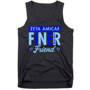 Zeta P.H.I. B.E.T.A Sorority Paraphernalia Zeta Amicae Tank Top