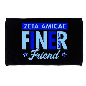 Zeta P.H.I. B.E.T.A Sorority Paraphernalia Zeta Amicae Microfiber Hand Towel