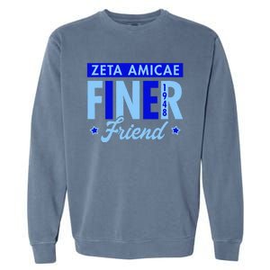 Zeta P.H.I. B.E.T.A Sorority Paraphernalia Zeta Amicae Garment-Dyed Sweatshirt