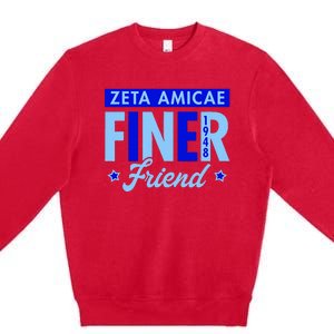 Zeta P.H.I. B.E.T.A Sorority Paraphernalia Zeta Amicae Premium Crewneck Sweatshirt