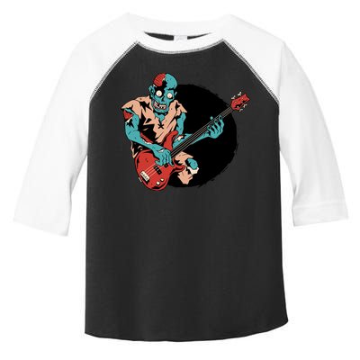 Zombie Playing Bass Toddler Fine Jersey T-Shirt