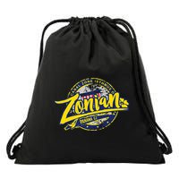 Zonian Panama Cz Panama Canal Zone Drawstring Bag
