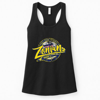 Zonian Panama Cz Panama Canal Zone Womens Tank Top