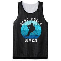 Zero Pucks Given Retro Ocean Water Ice Hockey Player Mesh Reversible Basketball Jersey Tank