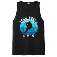 Zero Pucks Given Retro Ocean Water Ice Hockey Player PosiCharge Competitor Tank