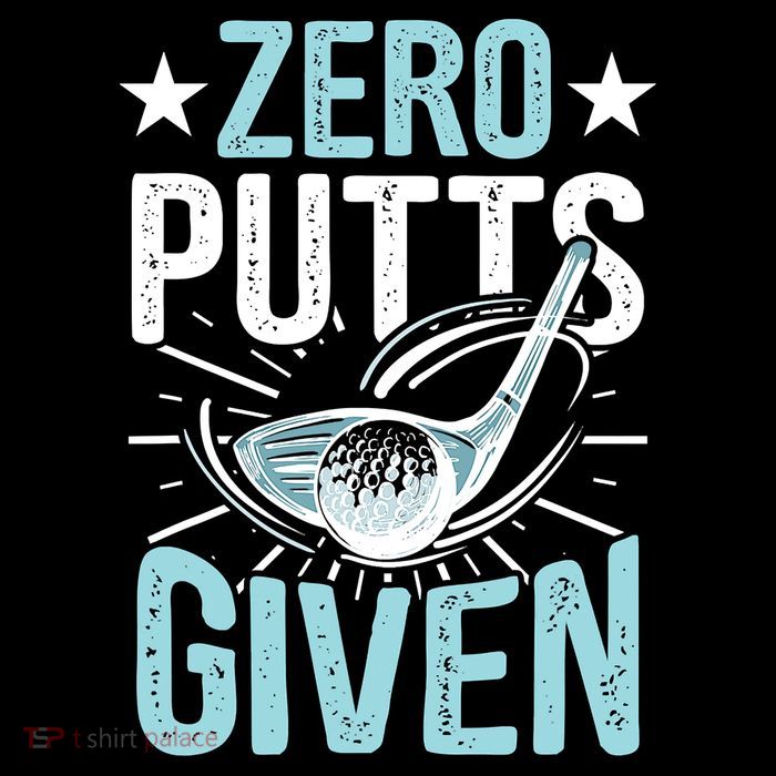 Zero Putts Given Funny Golfing Golf Cooling Performance Long Sleeve Crew