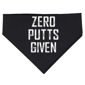 Zero Putts Given  USA-Made Doggie Bandana