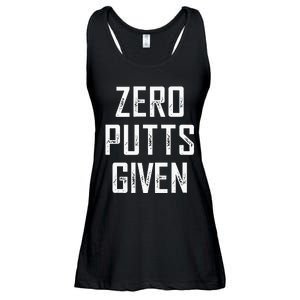 Zero Putts Given  Ladies Essential Flowy Tank