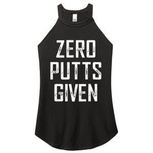 Zero Putts Given  Women's Perfect Tri Rocker Tank