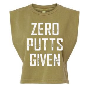 Zero Putts Given  Garment-Dyed Women's Muscle Tee