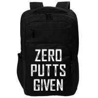 Zero Putts Given Impact Tech Backpack