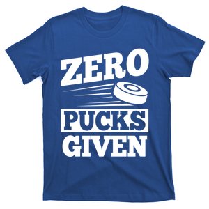 Zero Pucks Given Design Air Hockey Player Great Gift T-Shirt