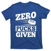 Zero Pucks Given Design Air Hockey Player Great Gift T-Shirt