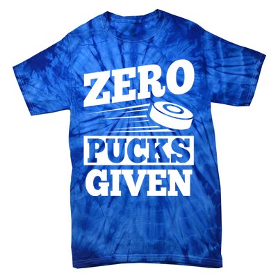 Zero Pucks Given Design Air Hockey Player Great Gift Tie-Dye T-Shirt