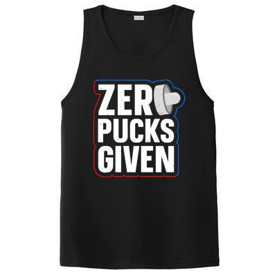 Zero Pucks Given Pun Air Hockey Expert Gift PosiCharge Competitor Tank