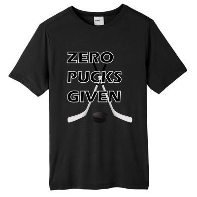 Zero Pucks Given With Stick And Disc Gift Tall Fusion ChromaSoft Performance T-Shirt