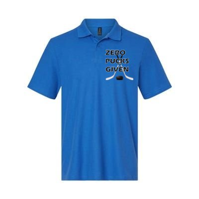 Zero Pucks Given With Stick And Disc Gift Softstyle Adult Sport Polo