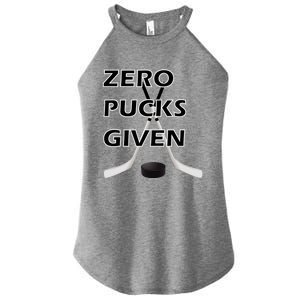 Zero Pucks Given With Stick And Disc Gift Women's Perfect Tri Rocker Tank