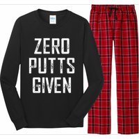 Zero Putts Given Long Sleeve Pajama Set