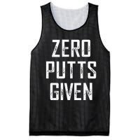 Zero Putts Given Mesh Reversible Basketball Jersey Tank