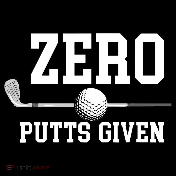Zero Putts Given Golfer Golf Player Jokes Funny Golf City Backpack