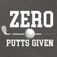 Zero Putts Given Golfer Golf Player Jokes Funny Golf Cotton Canvas Backpack