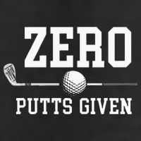 Zero Putts Given Golfer Golf Player Jokes Funny Golf Adult Drive Performance Visor
