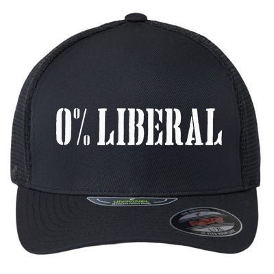 Zero Percent Liberal 0 Liberal Flexfit Unipanel Trucker Cap