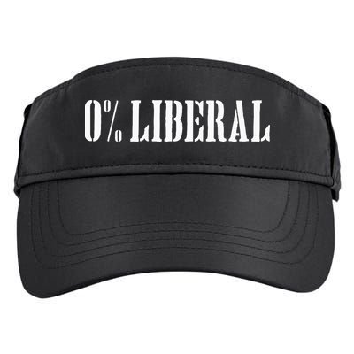 Zero Percent Liberal 0 Liberal Adult Drive Performance Visor