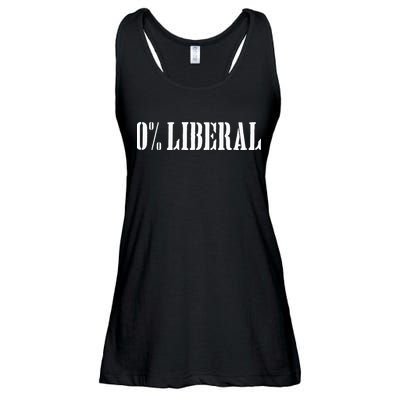 Zero Percent Liberal 0 Liberal Ladies Essential Flowy Tank