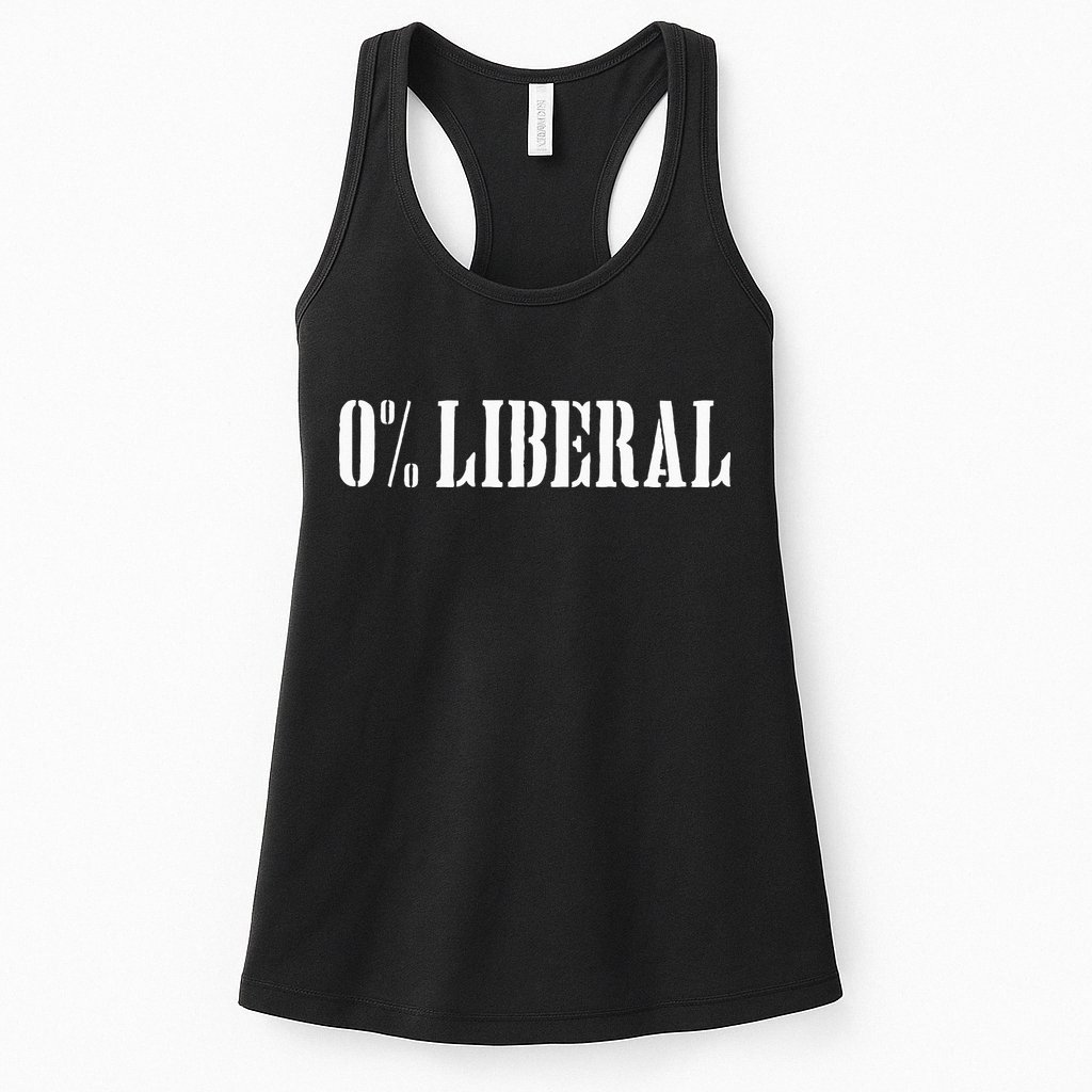 Zero Percent Liberal 0 Liberal Womens Tank Top