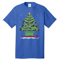 Zorj Paused My Game For Christmas Tree Merry Xmas Gamer Gift Tall T-Shirt