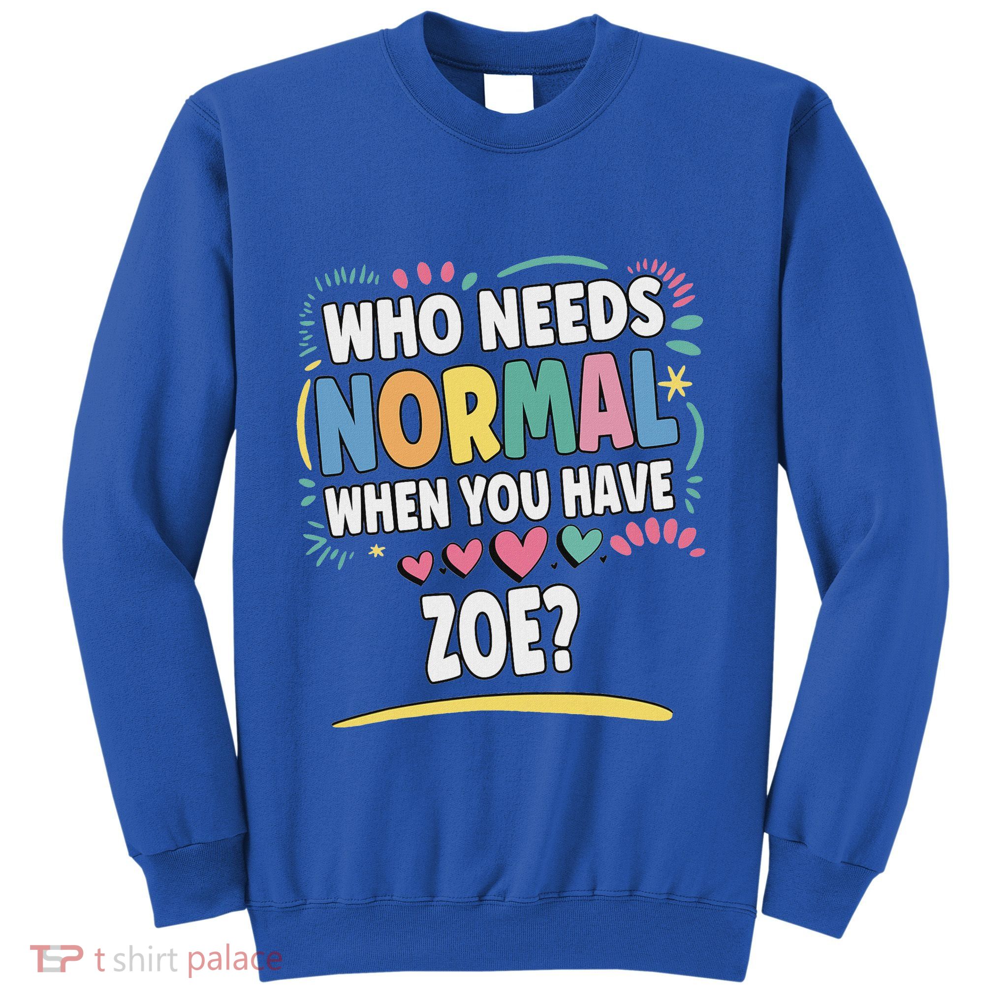 Zoe Personalized Name Sweatshirt