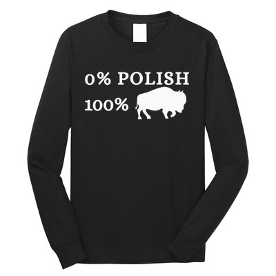 Zero Percent Polish 100 Percent Buffalo Long Sleeve Shirt