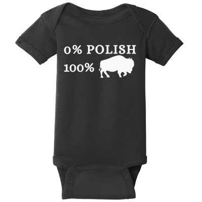 Zero Percent Polish 100 Percent Buffalo Baby Bodysuit