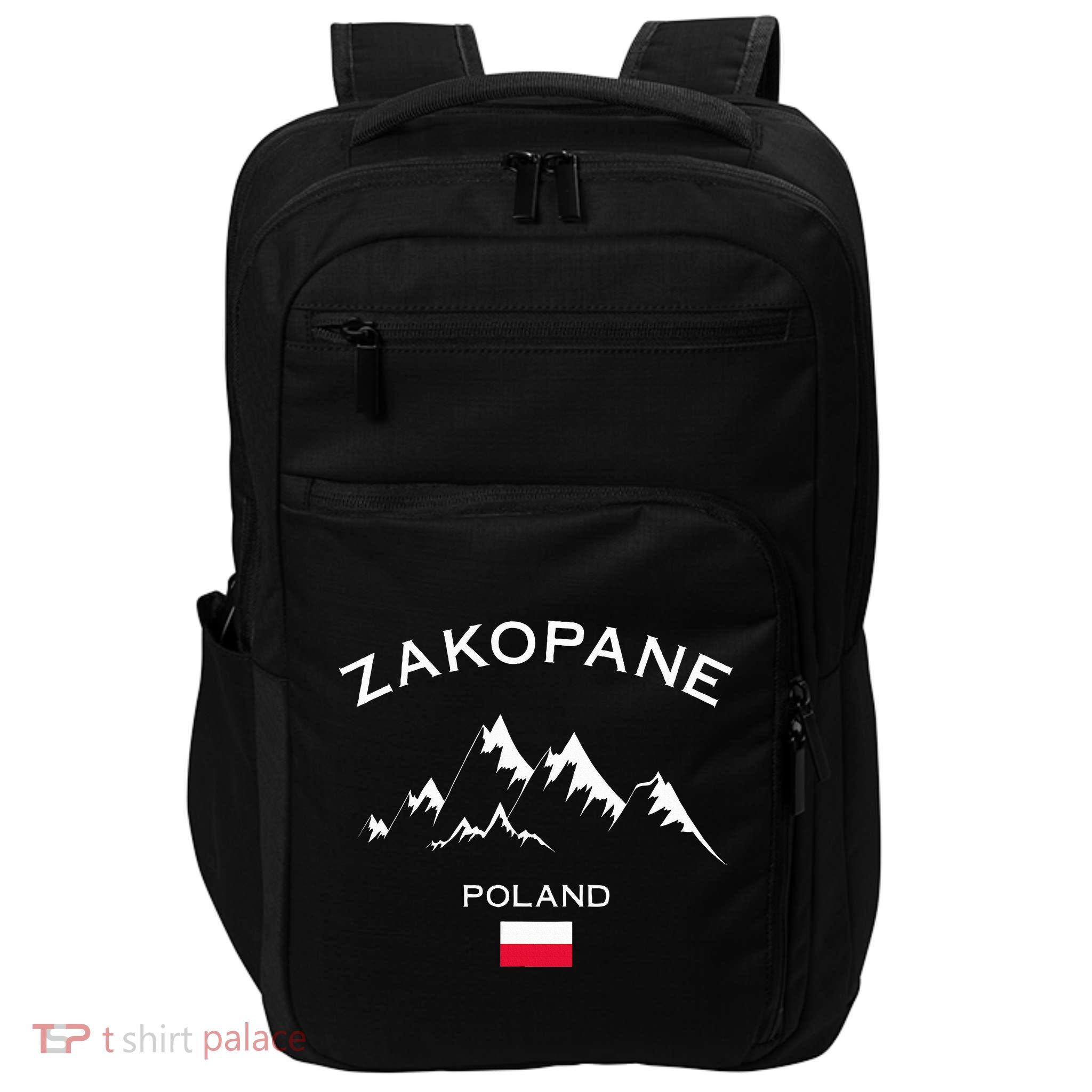 Zakopane Poland Ski Resort Tatra Mountains Skiing Impact Tech Backpack