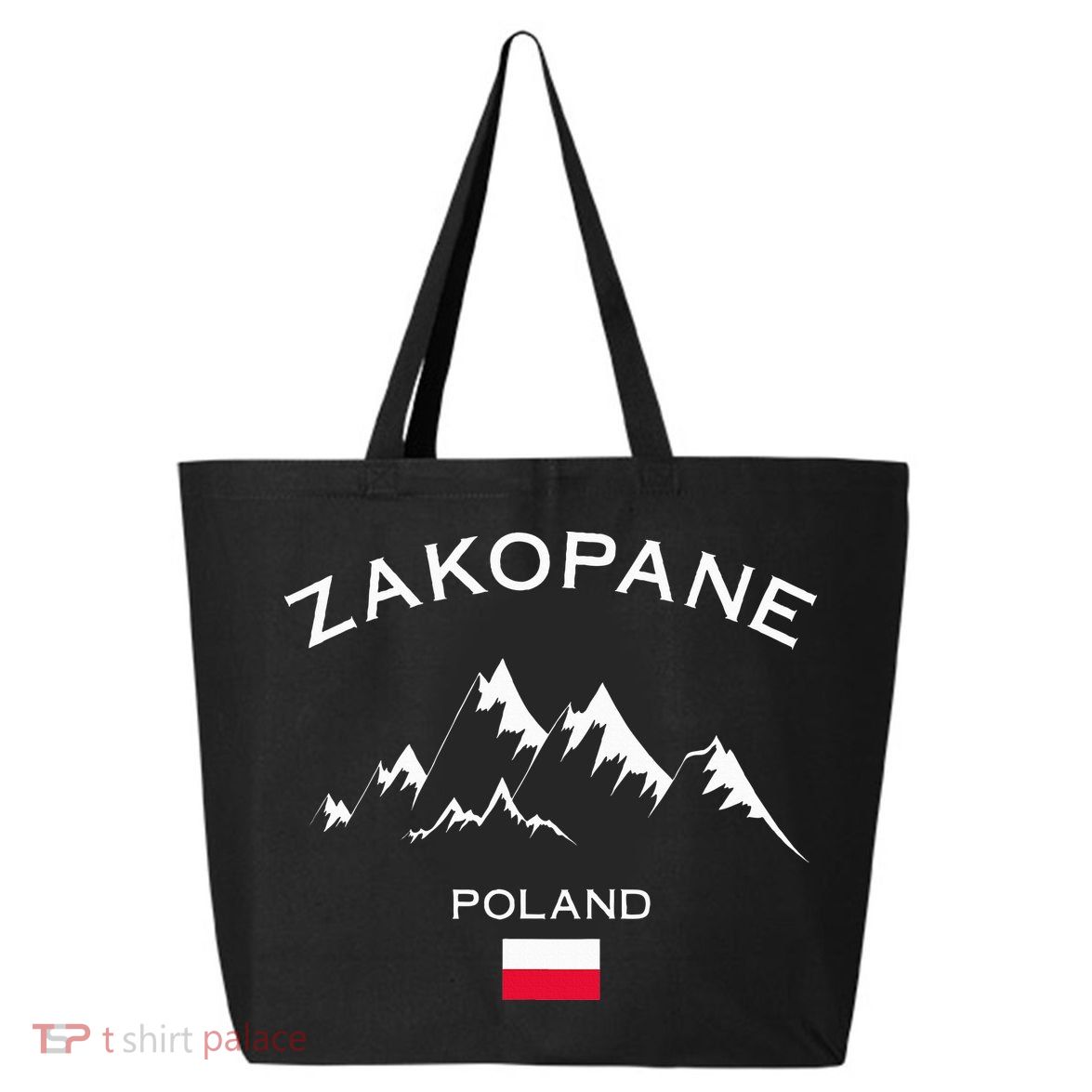 Zakopane Poland Ski Resort Tatra Mountains Skiing 25L Jumbo Tote
