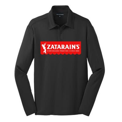 ZatarainS Primary Silk Touch Performance Long Sleeve Polo