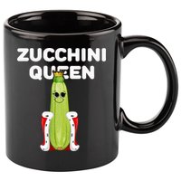 Zucchini Queen Zucchini 11oz C Handle Ceramic Mug