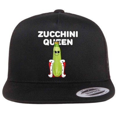 Zucchini Queen Zucchini Flatbill Hat