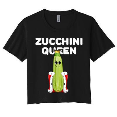 Zucchini Queen Zucchini Crop Top