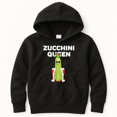 Zucchini Queen Zucchini Kids Hoodie