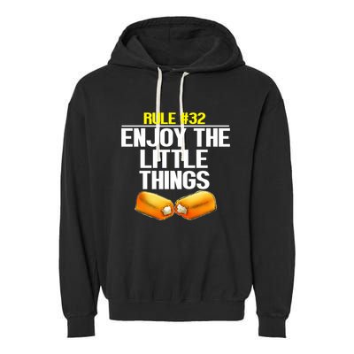 Zombieland Rule 32 Enjoy The Little Things Garment-Dyed Fleece Hoodie