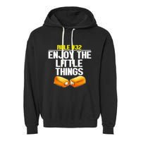 Zombieland Rule 32 Enjoy The Little Things Garment-Dyed Fleece Hoodie