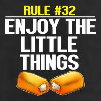 Zombieland Rule 32 Enjoy The Little Things Garment-Dyed Fleece Hoodie