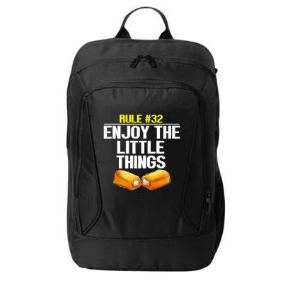 Zombieland Rule 32 Enjoy The Little Things City Backpack