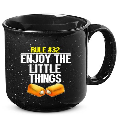 Zombieland Rule 32 Enjoy The Little Things 15oz Campfire Ceramic Mug