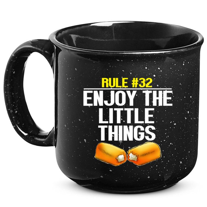 Zombieland Rule 32 Enjoy The Little Things 15oz Campfire Ceramic Mug